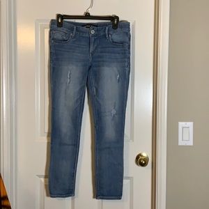 Express Stella low rise jeans, size 6